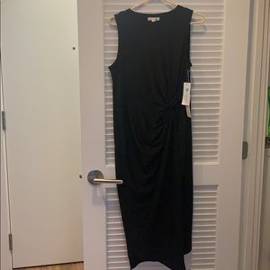 Nine Britton Jenna Matte Shine Knit Dress